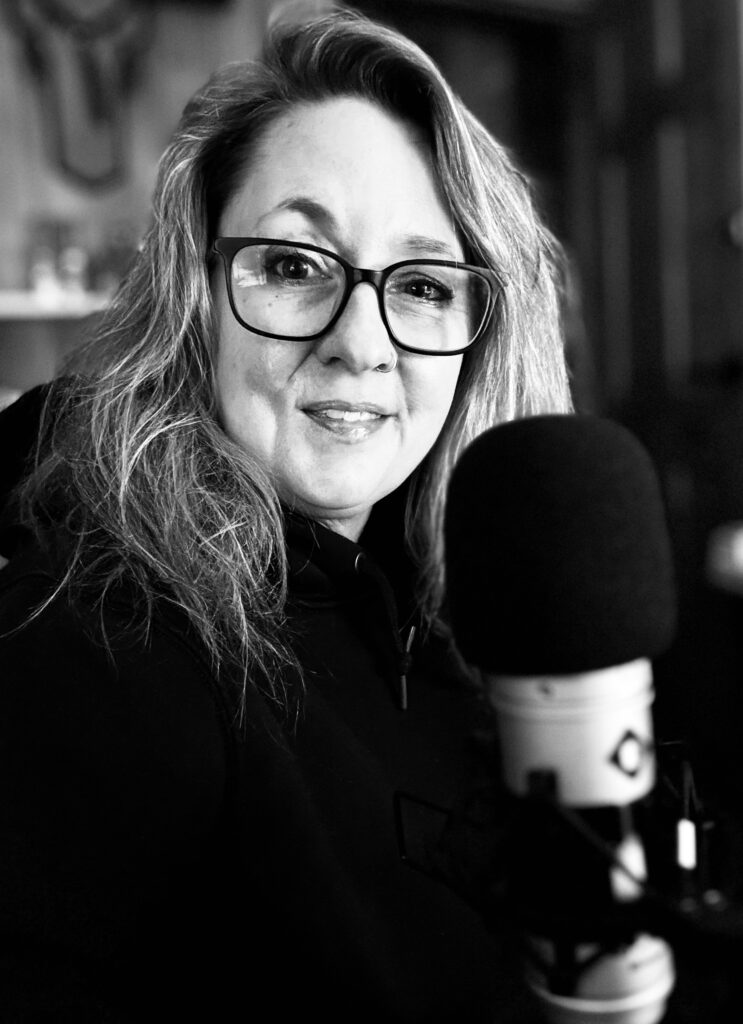 Heather Holt, host of Change Happened, Then What? podcast, smiling and welcoming listeners to real-life stories of change and resilience."